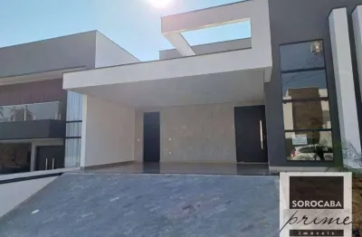 Casa com 3 suítes à venda, 190 m² por r$ 1.600.000 - condomínio residencial renaissance - sorocaba/sp