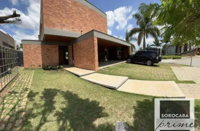 Sobrado com 3 dormitórios à venda, 420 m² por r$ 4.900.000,00 - alphaville nova esplanada iii - votorantim/sp