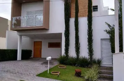 Sobrado com 4 suítes à venda, 440 m² por r$ 2.850.000 - condomínio sunset - sorocaba/sp