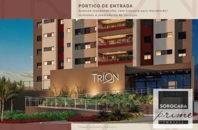 Apartamento lançamento com 2 suítes à venda, 69 m² - trion - jardim paulistano - sorocaba/sp