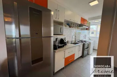 Apartamento com 2 dormitórios à venda, 45 m² por r$ 300.000,00 - condomínio villa flora - votorantim/sp