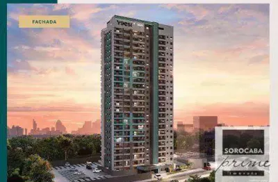 Apartamento lançamento com 2 dormitórios (sendo 1 suíte) à venda, 73 m² - essência campolim - parque campolim - sorocaba/sp