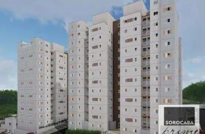 Apartamento lançamento com 2 dormitórios ( sendo 1 suíte) à venda, 47 m² - residencial parkville- chácaras reunidas são jorge - sorocaba/sp