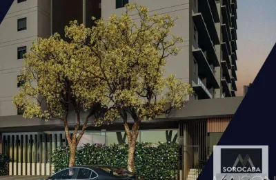 Apartamento lançamento com 3 dormitórios à venda, 75 m² -maison visconde - - parque campolim - sorocaba/sp