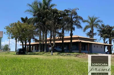Ponto comercial  à venda, com 20.400m² de área total e 450 m² construída por r$ 1.350.000 - jundiacanga - araçoiaba da serra/sp