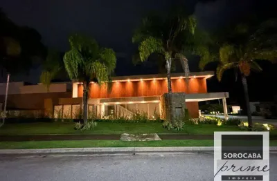 Sobrado com 4 dormitórios à venda, 405 m² por r$ 4.500.000,00 - alphaville nova esplanada iii - votorantim/sp
