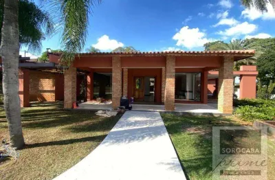 Casa com 4 suítes , 650 m² - venda por r$ 7.500.000 ou aluguel por r$ 35.000/mês - chácaras residenciais santa maria - votorantim/sp