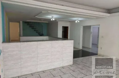 Sobrado com 3 dormitórios para alugar, 300 m² por r$ 4.000/mês - parque das laranjeiras - sorocaba/sp