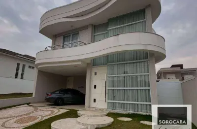 Sobrado com 4 dormitórios à venda, 300 m² por r$ 2.500.000,00 - condomínio residencial giverny - sorocaba/sp