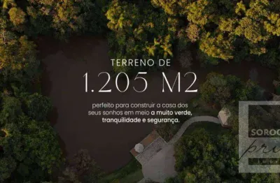 Terreno à venda, 1205 m² por r$ 750.000 - parque ecoresidencial fazenda jequitibá - sorocaba/sp