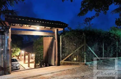 Chácara com 2 dormitórios para alugar, 500 m² por r$ 2.600/mês - piedade - piedade/sp