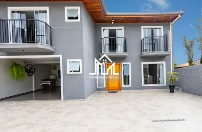 Ampla casa com 4 quartos e quintal à venda no são braz, curitiba-pr