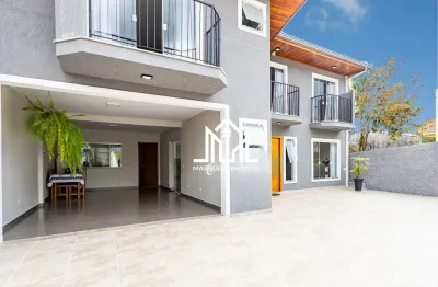 Ampla casa com 4 quartos e quintal à venda no são braz, curitiba-pr