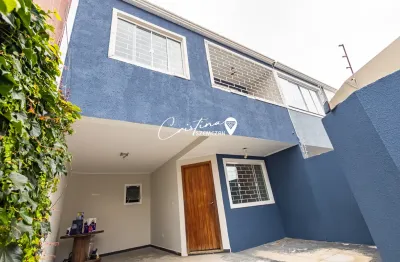 Excelente sobrado com 3 quartos à venda no São Braz, Curitiba-PR