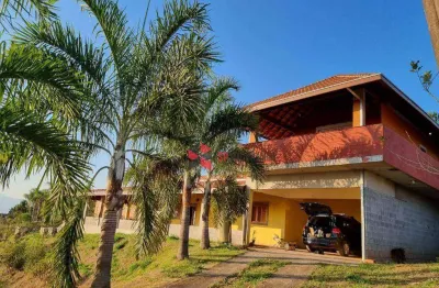 Chácara com 3 dormitórios à venda, 2500 m² por r$ 448.000,00 - jardim das palmeiras - caçapava/sp