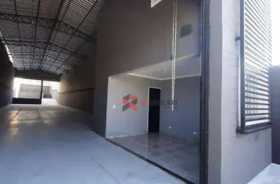 Galpão para alugar, 300 m² por r$ 5.500,00/mês - residencial esperança - caçapava/sp