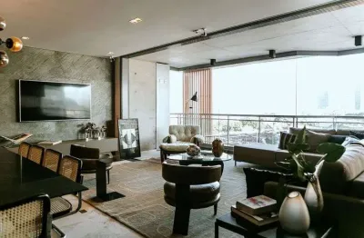 Apartamento para venda com 197 metros quadrados com 4 quartos em jardim das acácias - são paulo - sp