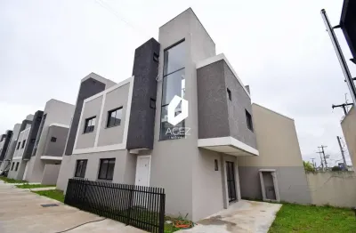 Sobrado novo em condomínio, 03 quartos, 01 suíte e terraço com banheiro!