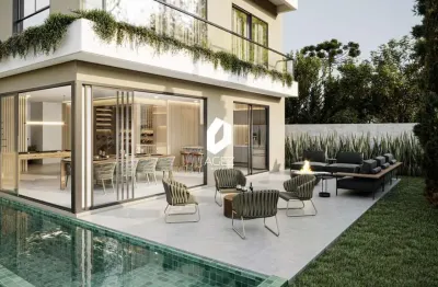 Casa alto padrão em condominio fechado no bairro de santa felicidade