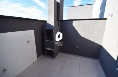 Apartamento 3 quartos, suíte, terraço com churrasqueira em são josé dos pinhais.