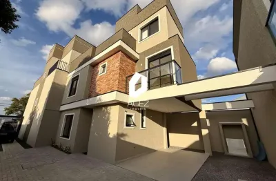 Sobrado novo com 04 quartos, 1 suíte, quintal e um terraço amplo!