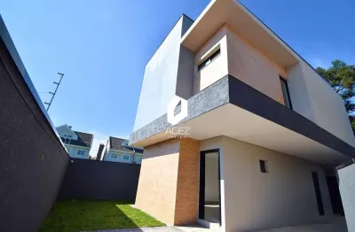 Sobrado novo a venda em condomínio, 03 quartos 01 suíte, quintal e terraço!