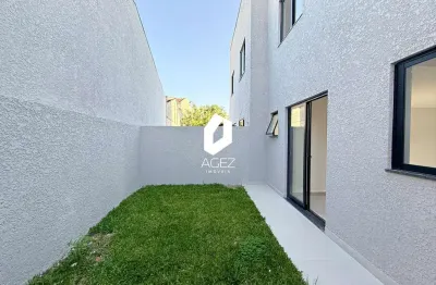 Sobrado novo a venda em condomínio, 03 quartos 01 suíte, terraço, bairro xaxim.