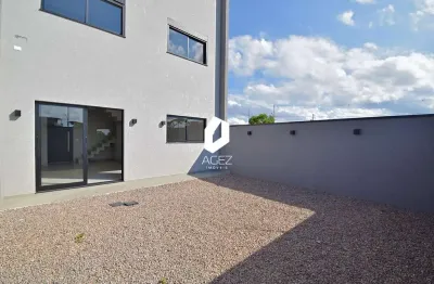 Casa em condomínio fechado, em construção. 169 m2, 4 suítes.