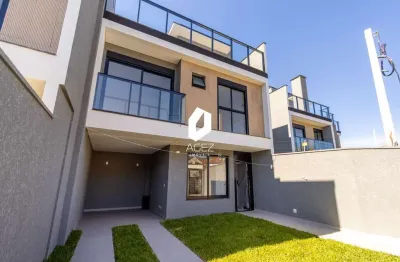 Sobrado novo em condomínio - pilarzinho com 03 quartos e 01 suíte!