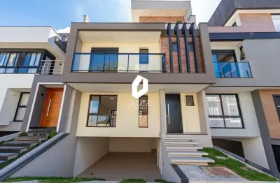 Casa nova moderna na divisa dos bairros capão raso e pinheirinho curitiba.