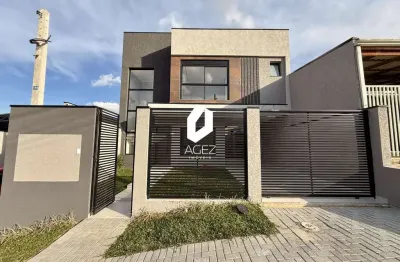 Sobrado novo Campo Comprido com 3 Quartos, Suíte e Área Gourmet – Pronto!