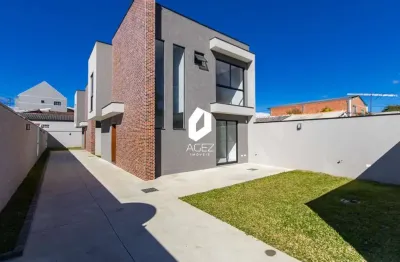 Sobrado novo no bairro alto, 3 quartos sendo 1 suíte e 2 vagas de garagem
