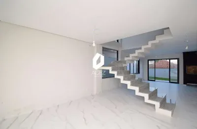 Casa- condomínio à venda - santa felicidade – nova alto padrão 3q com terraço!