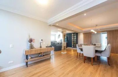 Casa frente rua a venda no São Braz, 4 suítes e ampla área gourmet