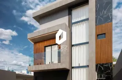 Lançamento no xaxim - sobrado em condomínio na rua pedro gabardo