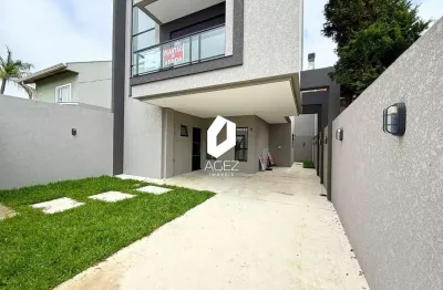 Sobrado novo a venda 03 suítes - terraço - 02 vagas curitiba-pr hauer!