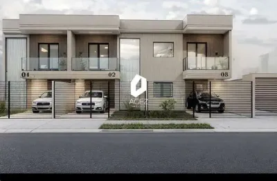 Sobrado em construção com 2 dormitórios no bairro pinheirinho!