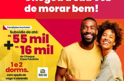 “casa paulista liberado? então aproveite! use seu subsídio e conquiste já seu imóvel com condições imperdíveis!'