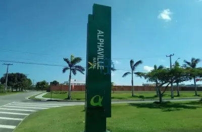 Alphaville natal - oportunidade / terreno em condomínio fechado / lote em condominio / lote no condomínio alphaville