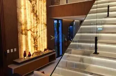 Alphaville natal - casa em condomínio/vendo casa alto padrão no condomínio alphaville com localização privilegiada e vista para o vale