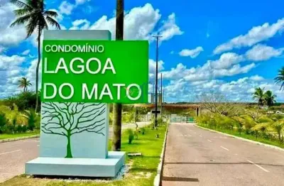 Terreno no condominio lagoa do mato / lote lagoa do mato / terreno em macaiba