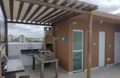 Apartamento cobertura/cobertura duplex semi mobiliada, projetada com excelente aproveitamento de espaço e acabamentos modernos./ condomínio spazzio di maria