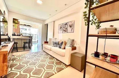 Apartamento à venda, cerqueira césar, são paulo, pronto para morar com 1 quaro e 1 vaga