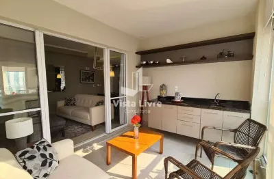 Apartamento à venda, brooklin paulista, são paulo, pronto para morar com 1 quarto e 1 vaga