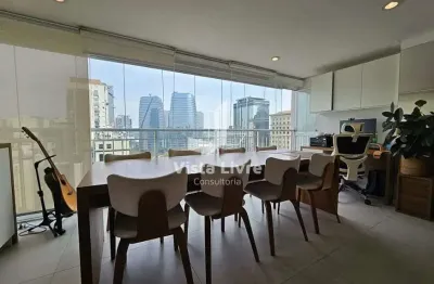 Apartamento à venda, vila nova conceição, são paulo, pronto para morar, com 1 quarto e 1 vaga