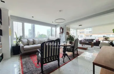Apartamento à venda, cidade monções, são paulo, pronto para morar com 3 suites e 4 vagas