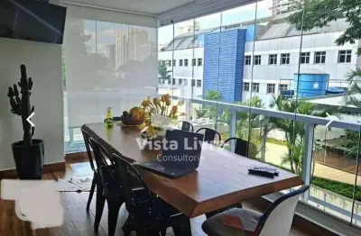 Apartamento à venda, cidade monções, são paulo, pronto para morar com 4 suítes e 4 vagas