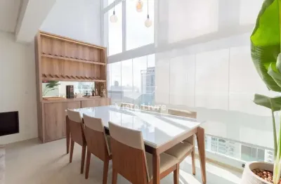 Apartamento duplex com pé direito duplo à venda, vila gertrudes, são paulo, sp