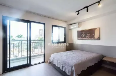 Kitnet / Stúdio à venda na Avenida dos Carinás, 356, Indianópolis, São Paulo