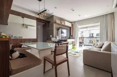 Apartamento mobiliado à venda em pinheiros pronto para morar